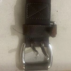 WILLIS AND GEIGER BLACK Genuine LEATHER BELT. 46”to largest 43 to Smallest